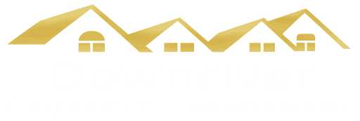 DPM Logo Transparent White 512 Downriver Property Management logo